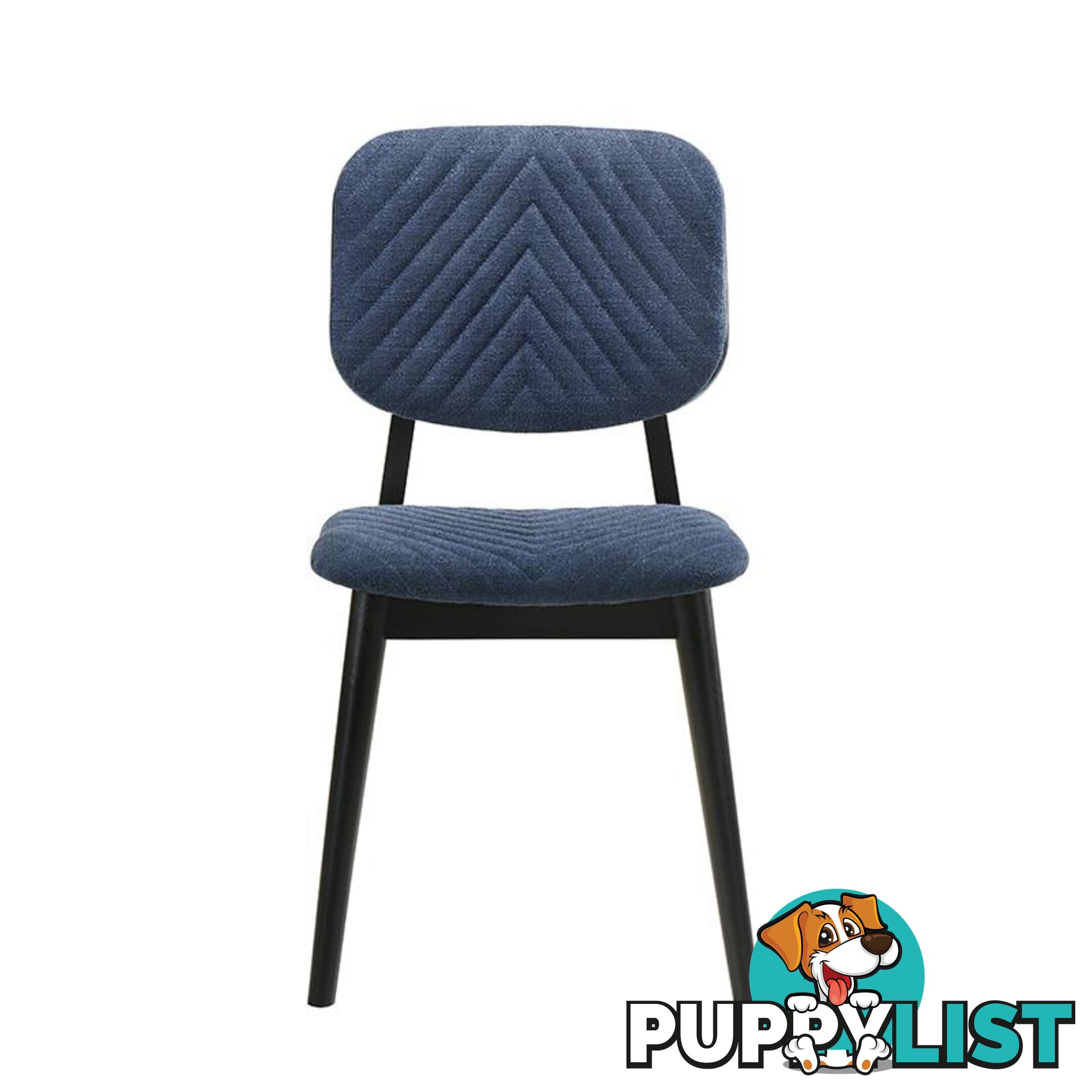 FLEX Dining Chair - Black & Blue - IVC-1303 - 9334719009681