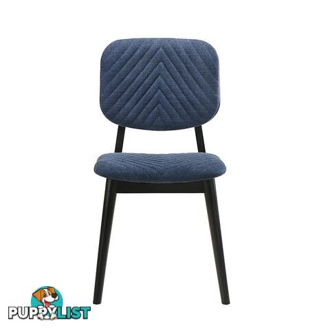 FLEX Dining Chair - Black & Blue - IVC-1303 - 9334719009681