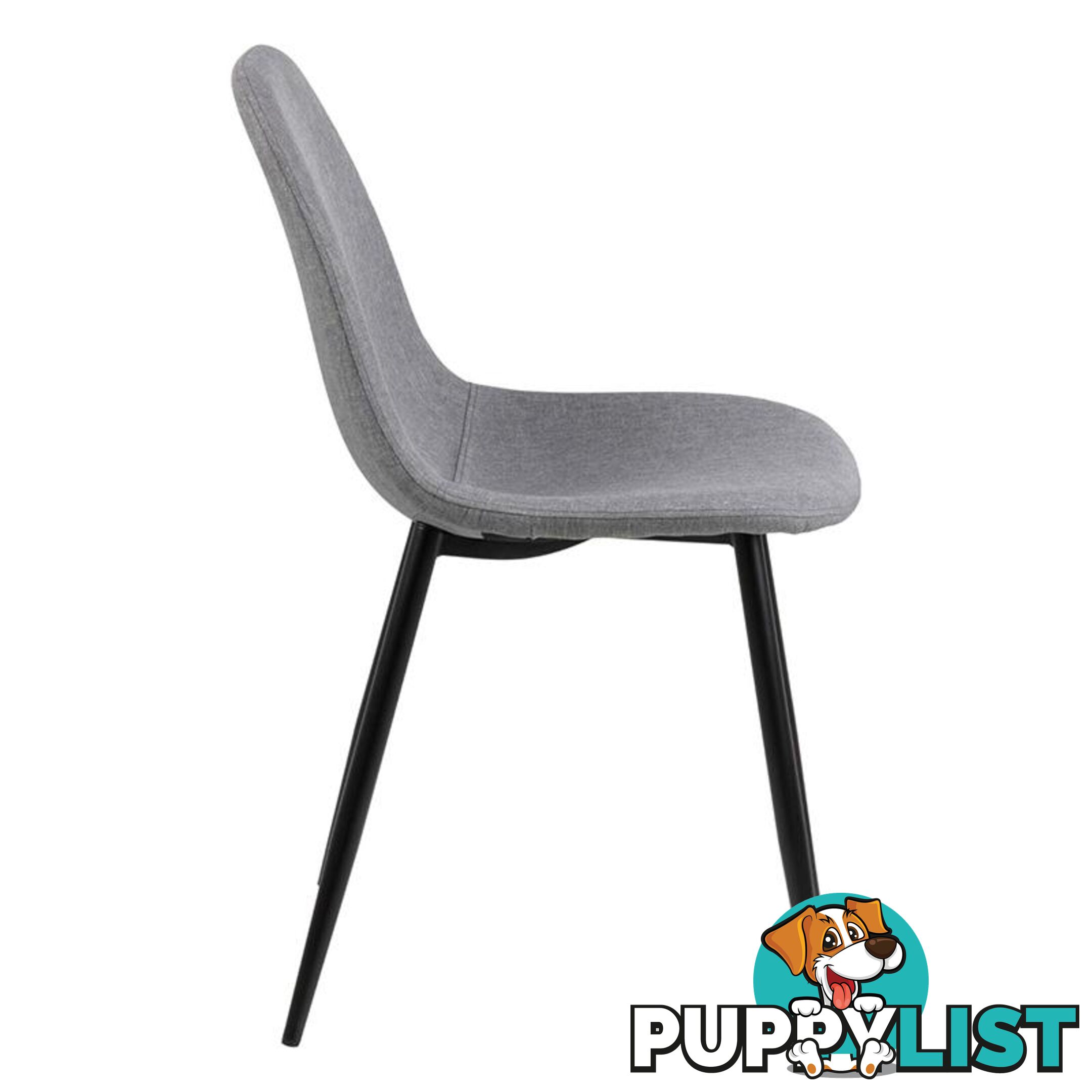 MAKI Dining Chair - Light Grey - AC-0000064322 - 5705994865141