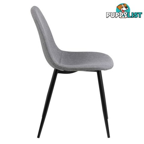 MAKI Dining Chair - Light Grey - AC-0000064322 - 5705994865141