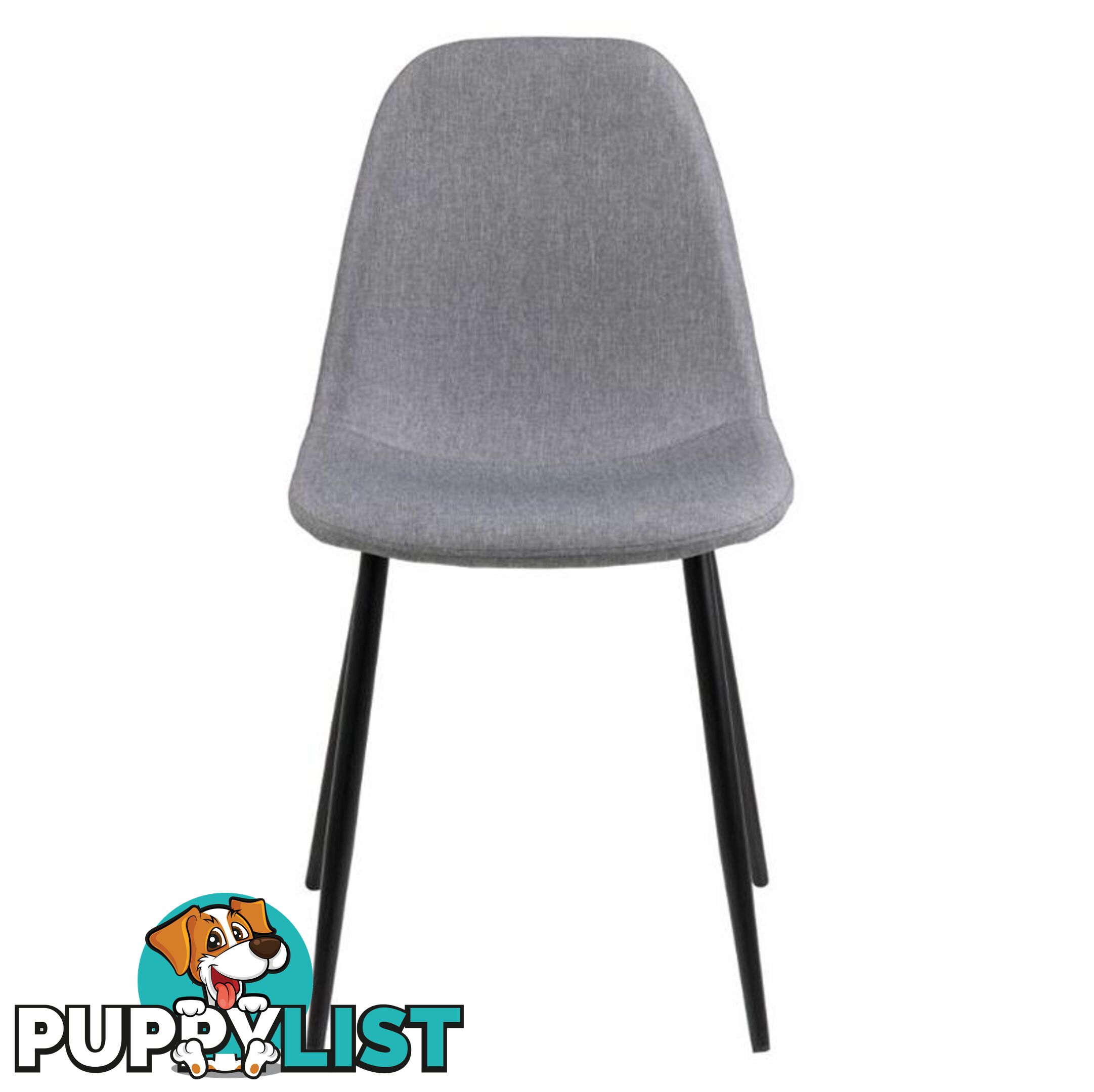 MAKI Dining Chair - Light Grey - AC-0000064322 - 5705994865141