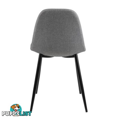 MAKI Dining Chair - Light Grey - AC-0000064322 - 5705994865141