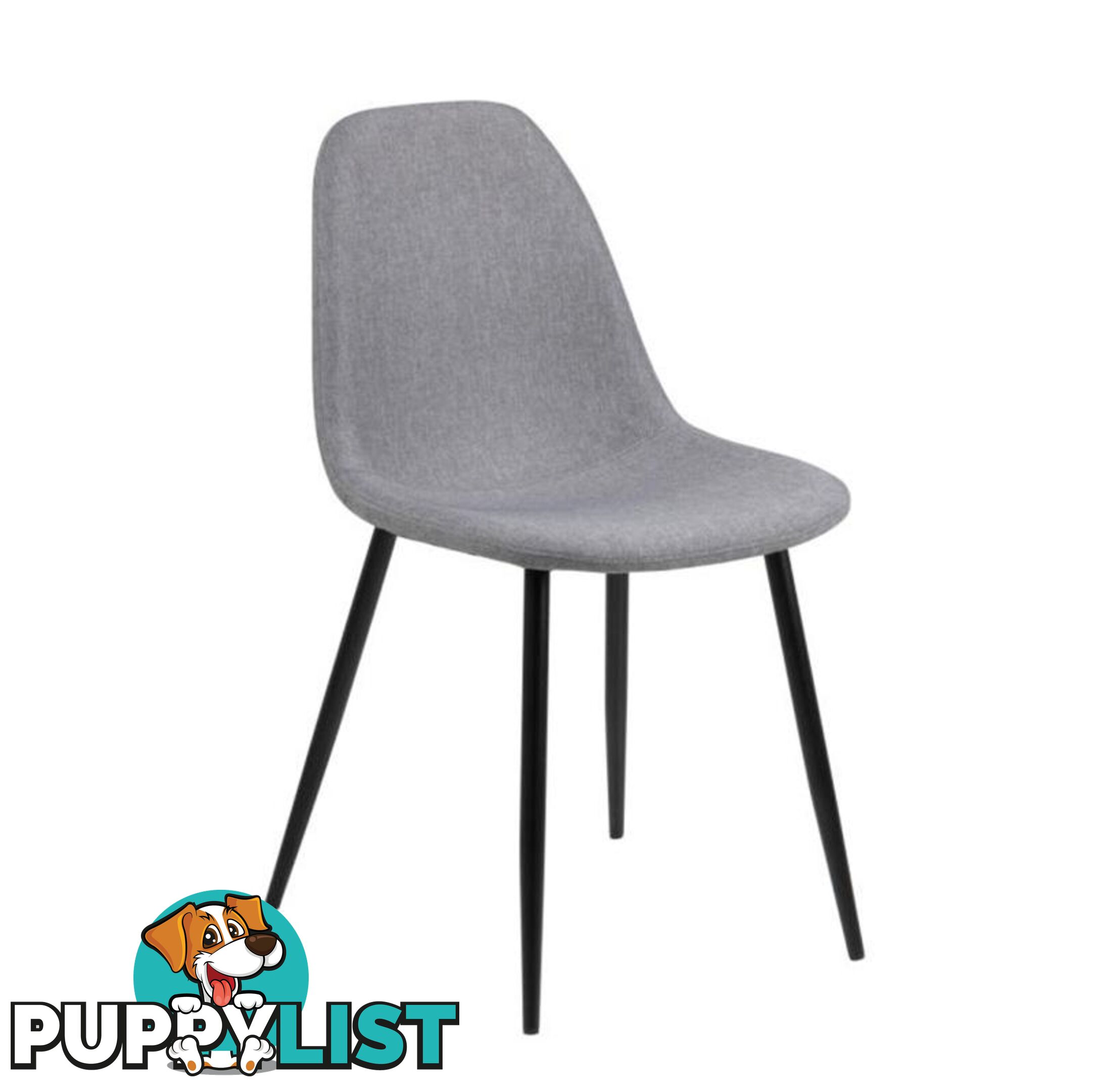 MAKI Dining Chair - Light Grey - AC-0000064322 - 5705994865141