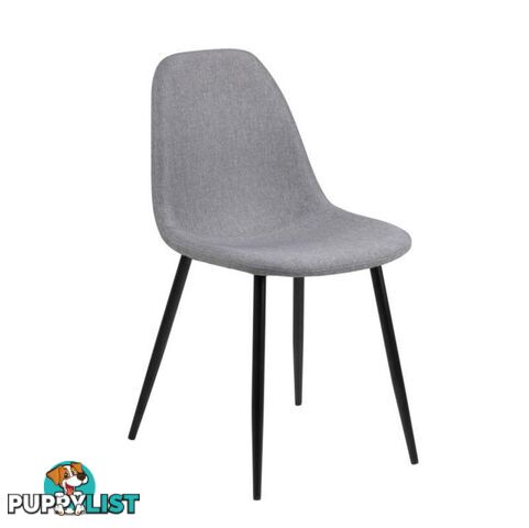 MAKI Dining Chair - Light Grey - AC-0000064322 - 5705994865141