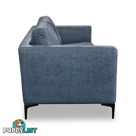 RYLAN 3 Seater Sofa - Blue - BO-6904-9-04 - 9334719001173