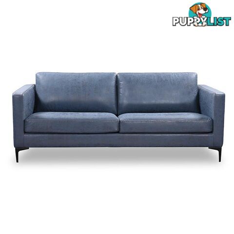 RYLAN 3 Seater Sofa - Blue - BO-6904-9-04 - 9334719001173