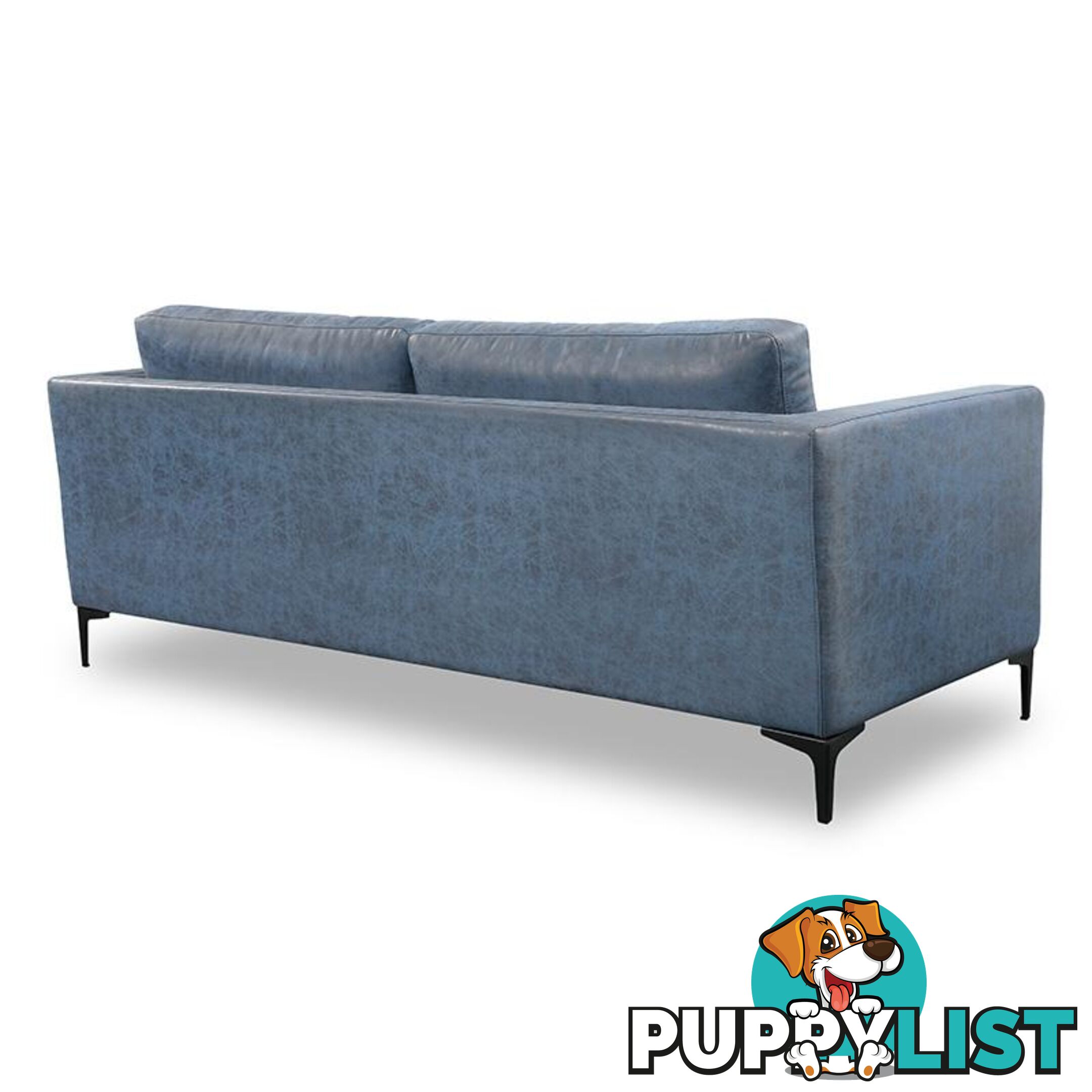 RYLAN 3 Seater Sofa - Blue - BO-6904-9-04 - 9334719001173