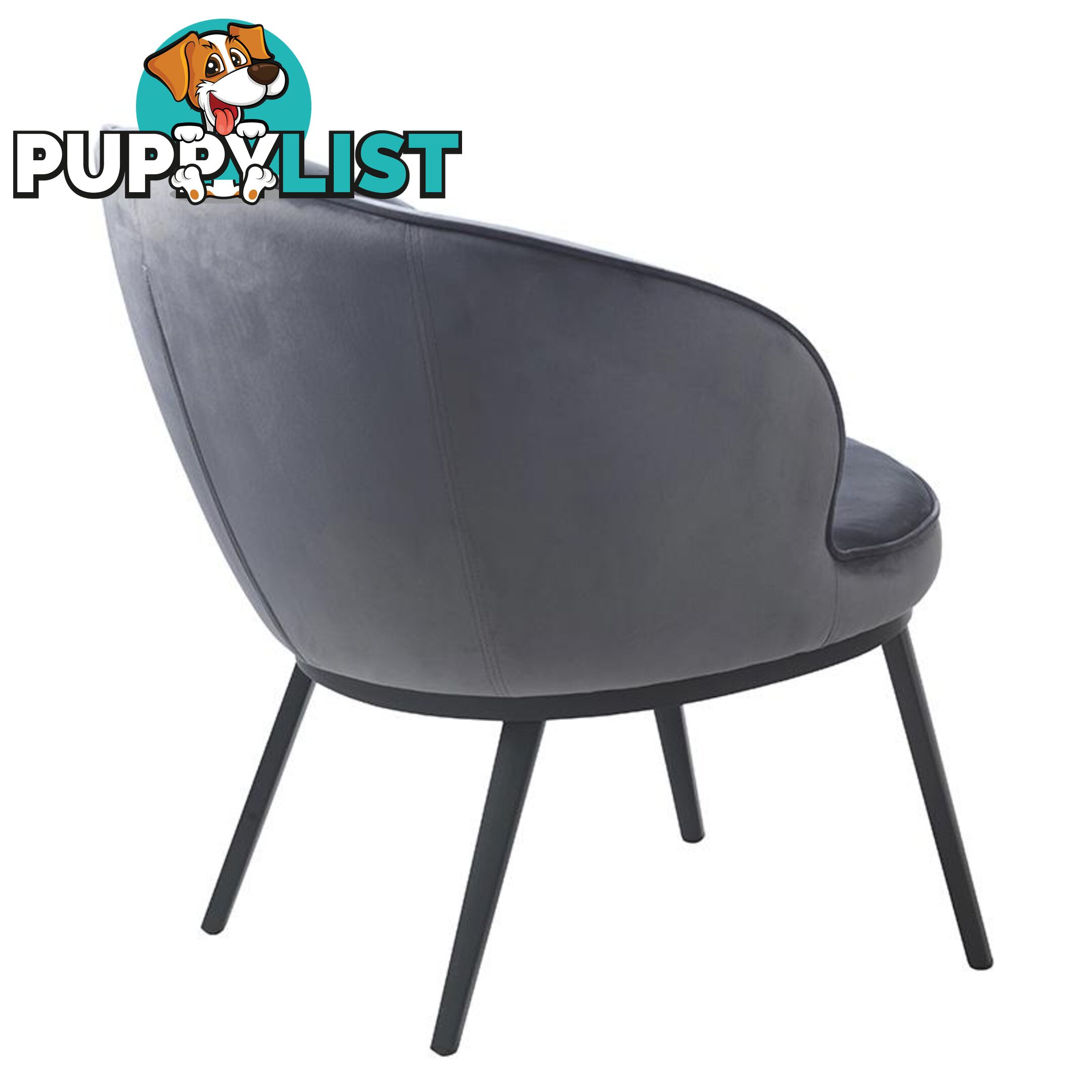 GAIN Lounge Chair - Steel Grey - 41180012 - 5704745104492