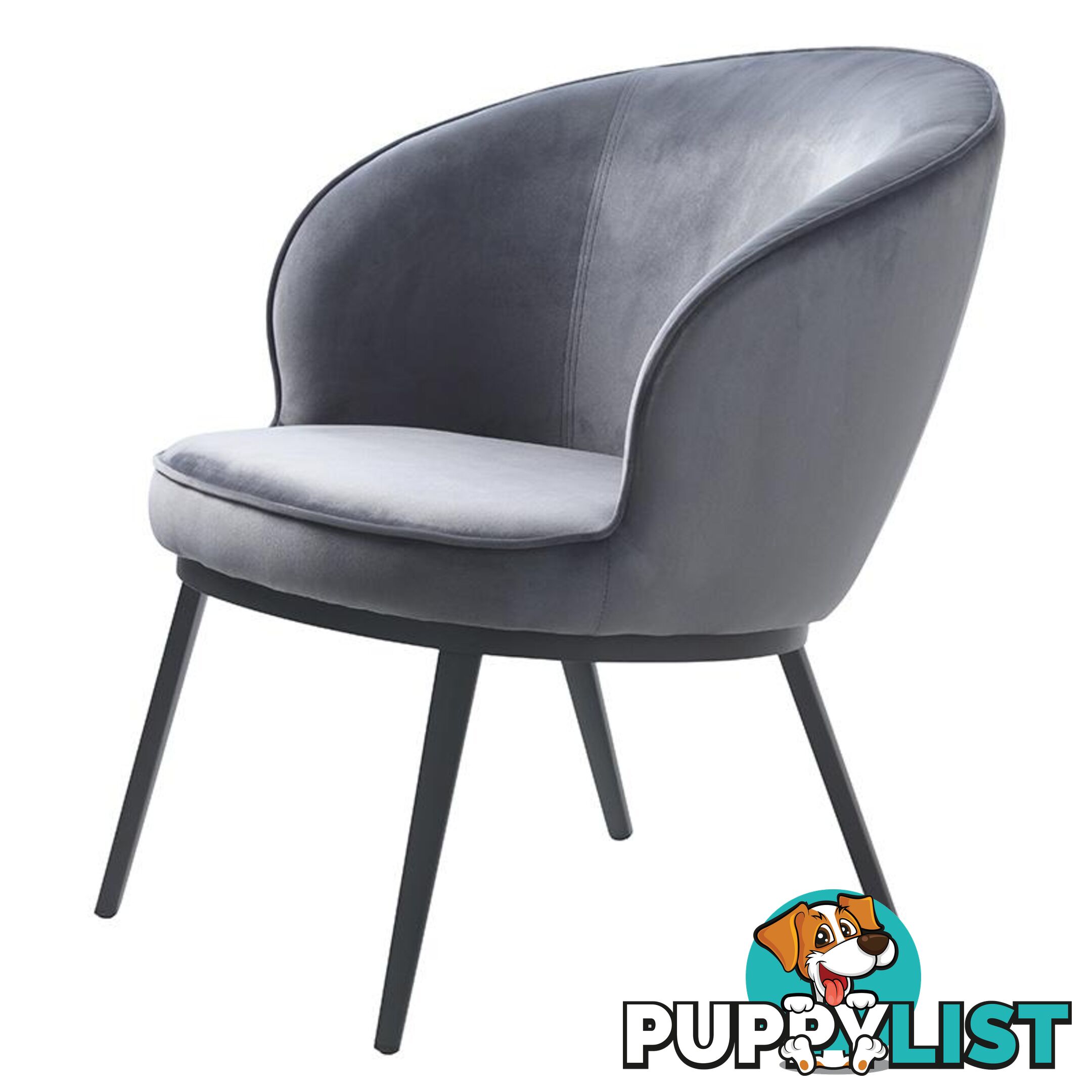 GAIN Lounge Chair - Steel Grey - 41180012 - 5704745104492