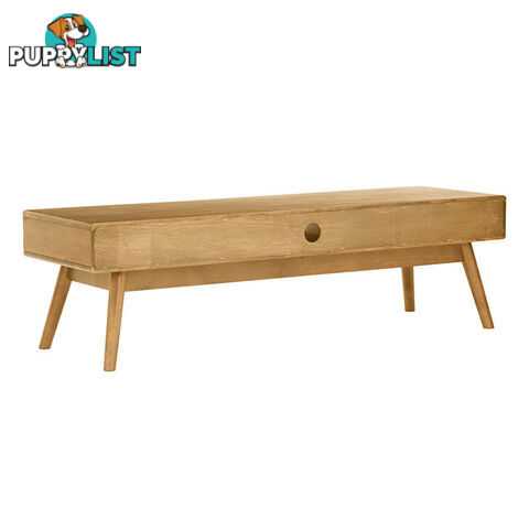 LAMAR Entertainment TV Unit with 2 Drawers 150cm - Natural - 335027 - 9334719003771