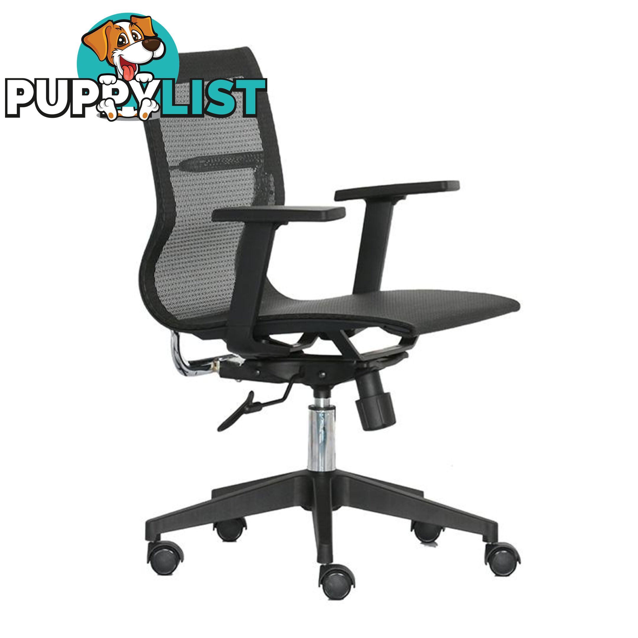 GUSTO Executive Office Chair - Black - WF-WS023 - 9334719010182