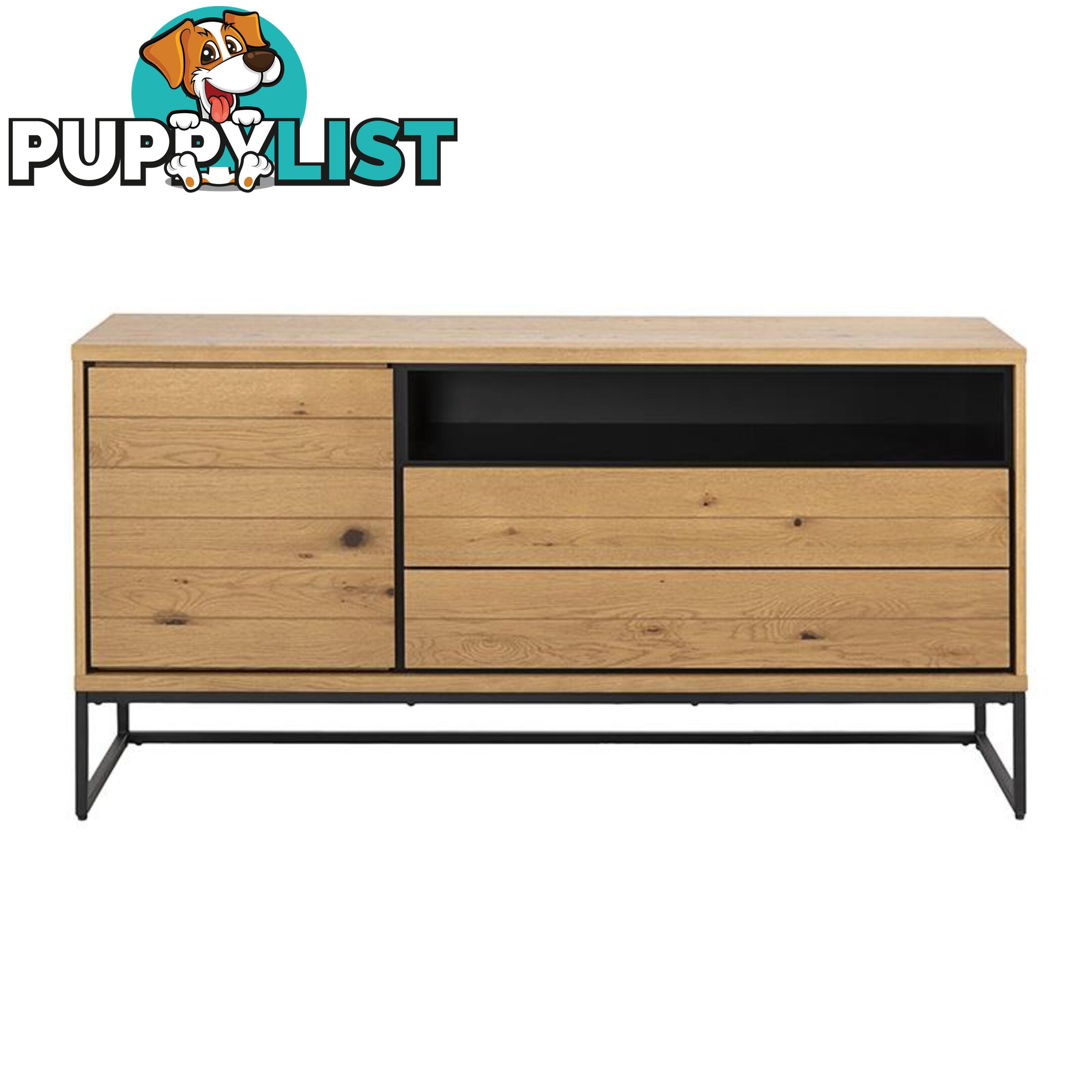 LANEYA Sideboard 150cm - Wild Oak - AC-H000020135 - 5713941121257