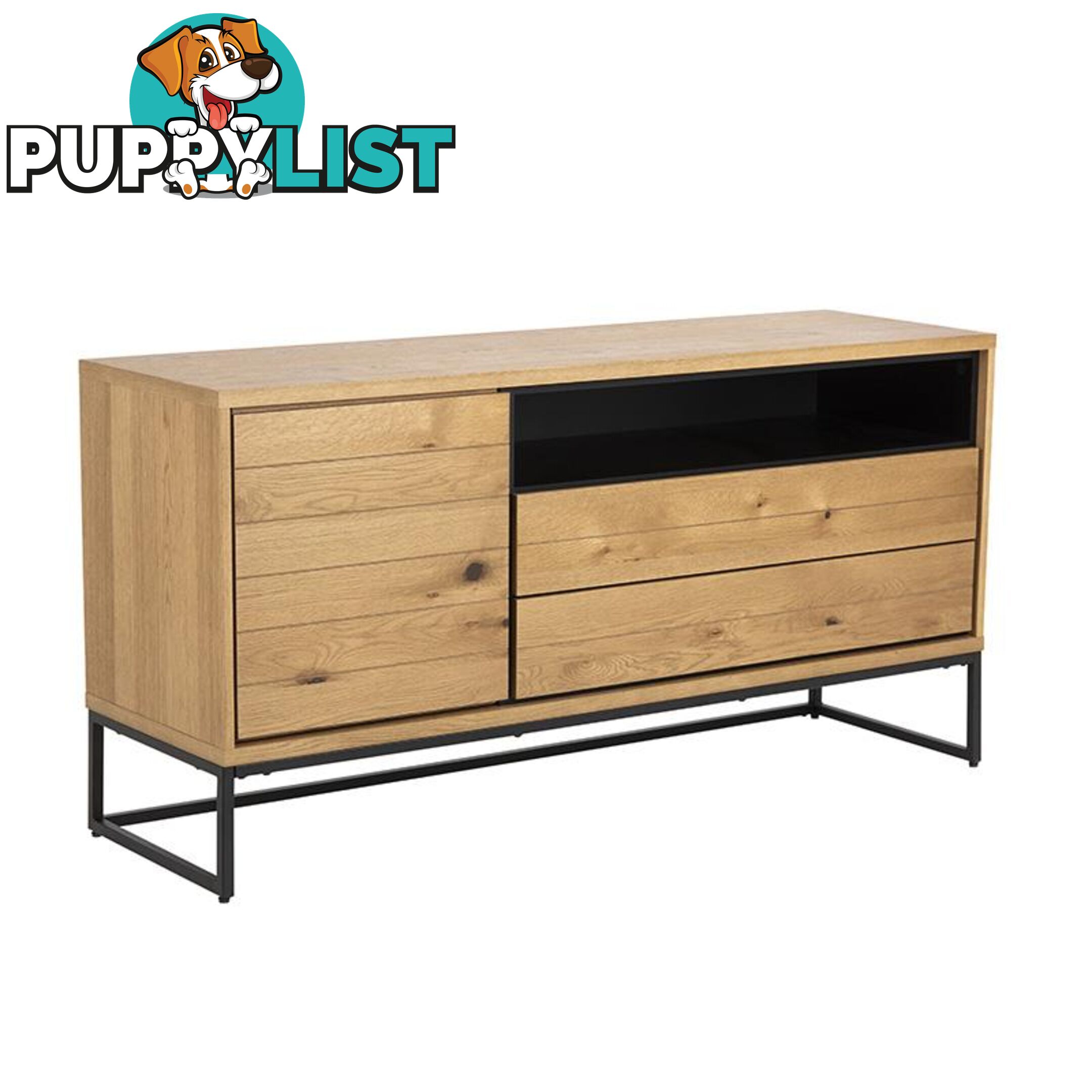 LANEYA Sideboard 150cm - Wild Oak - AC-H000020135 - 5713941121257