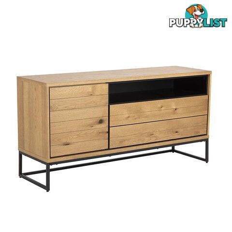 LANEYA Sideboard 150cm - Wild Oak - AC-H000020135 - 5713941121257