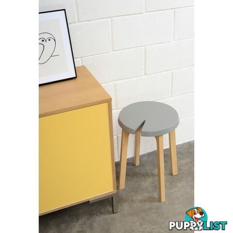 CHEVIS Stool  - Grey - Grey - 24092617