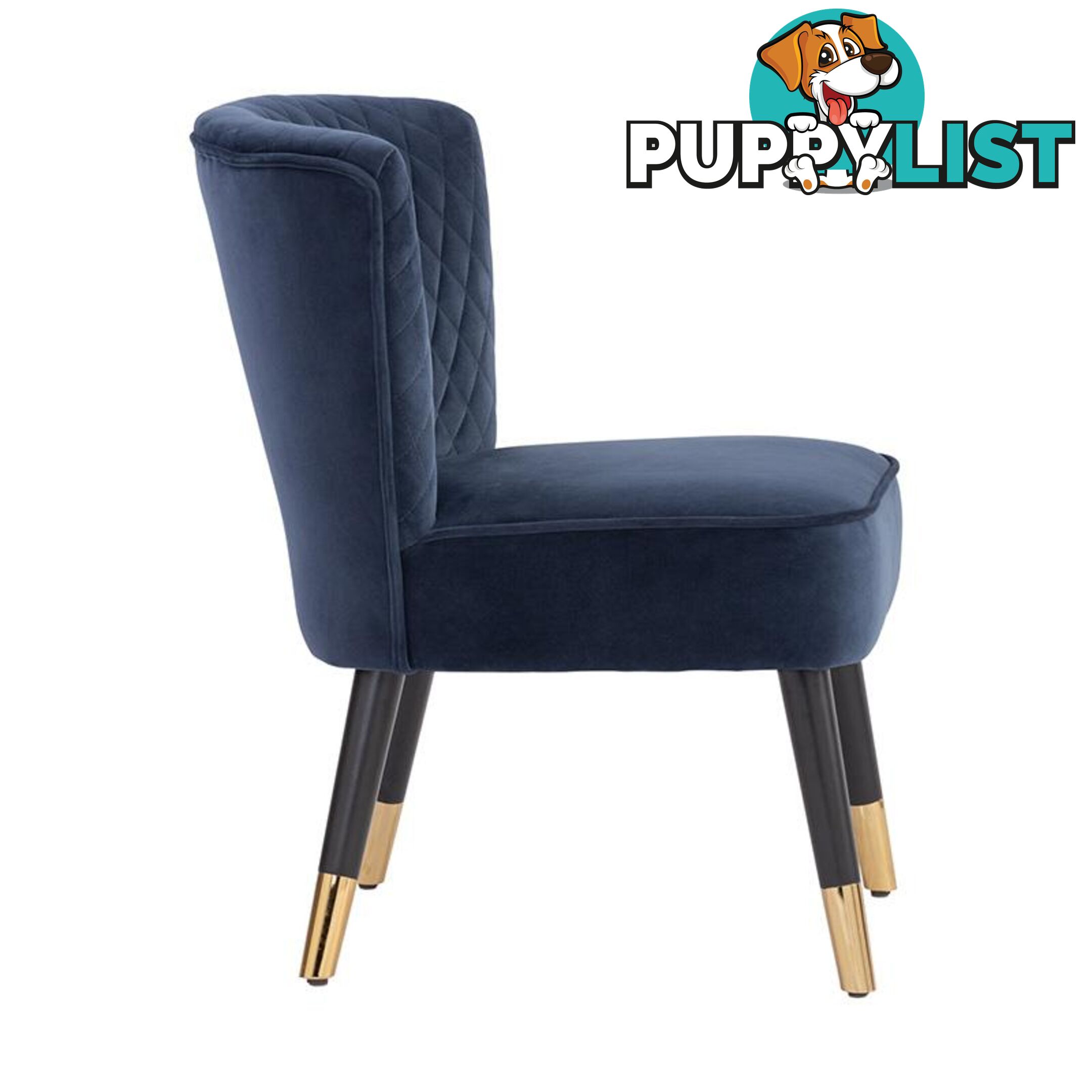 NALANIE Lounge Chair - Navy - 231224 - 9334719001029