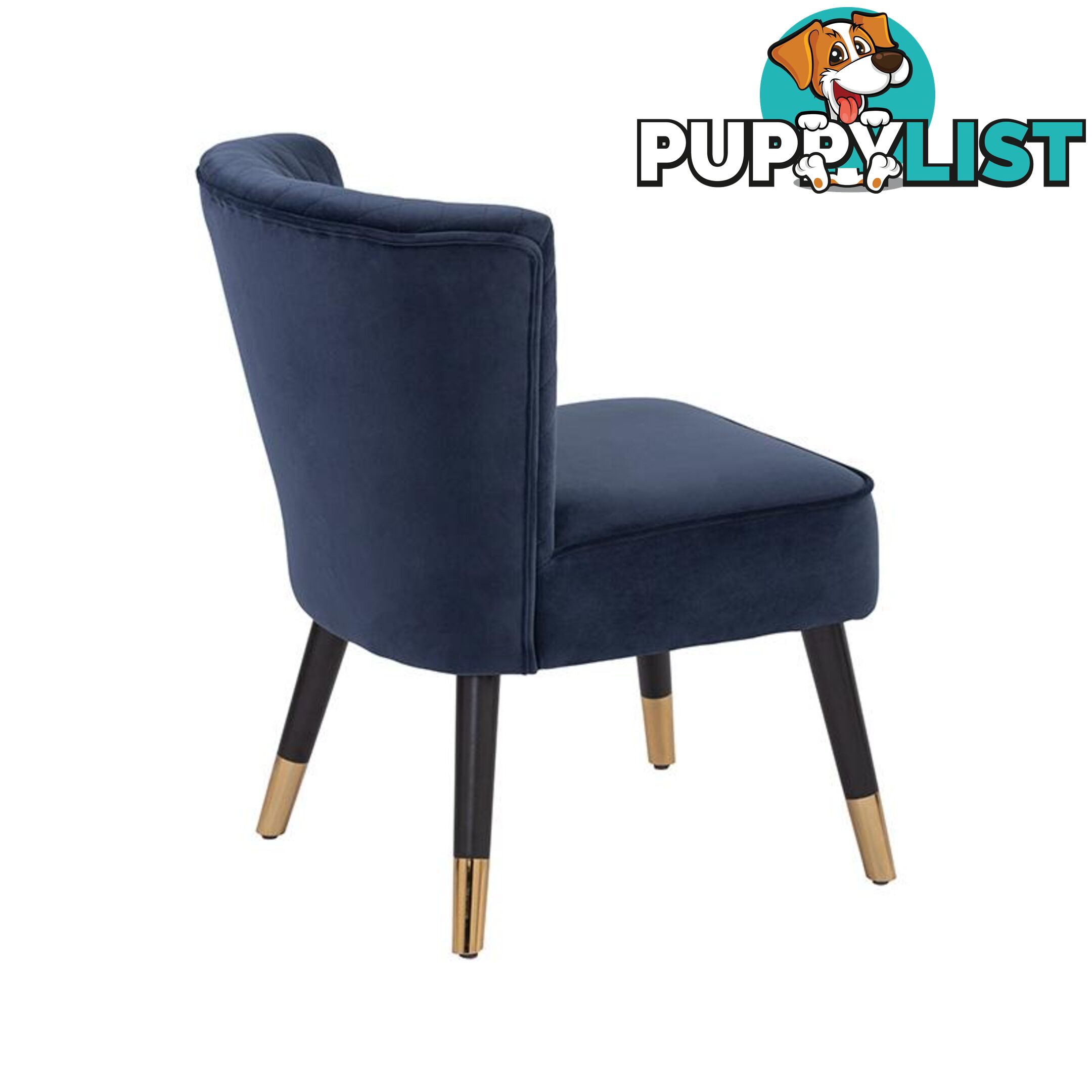 NALANIE Lounge Chair - Navy - 231224 - 9334719001029