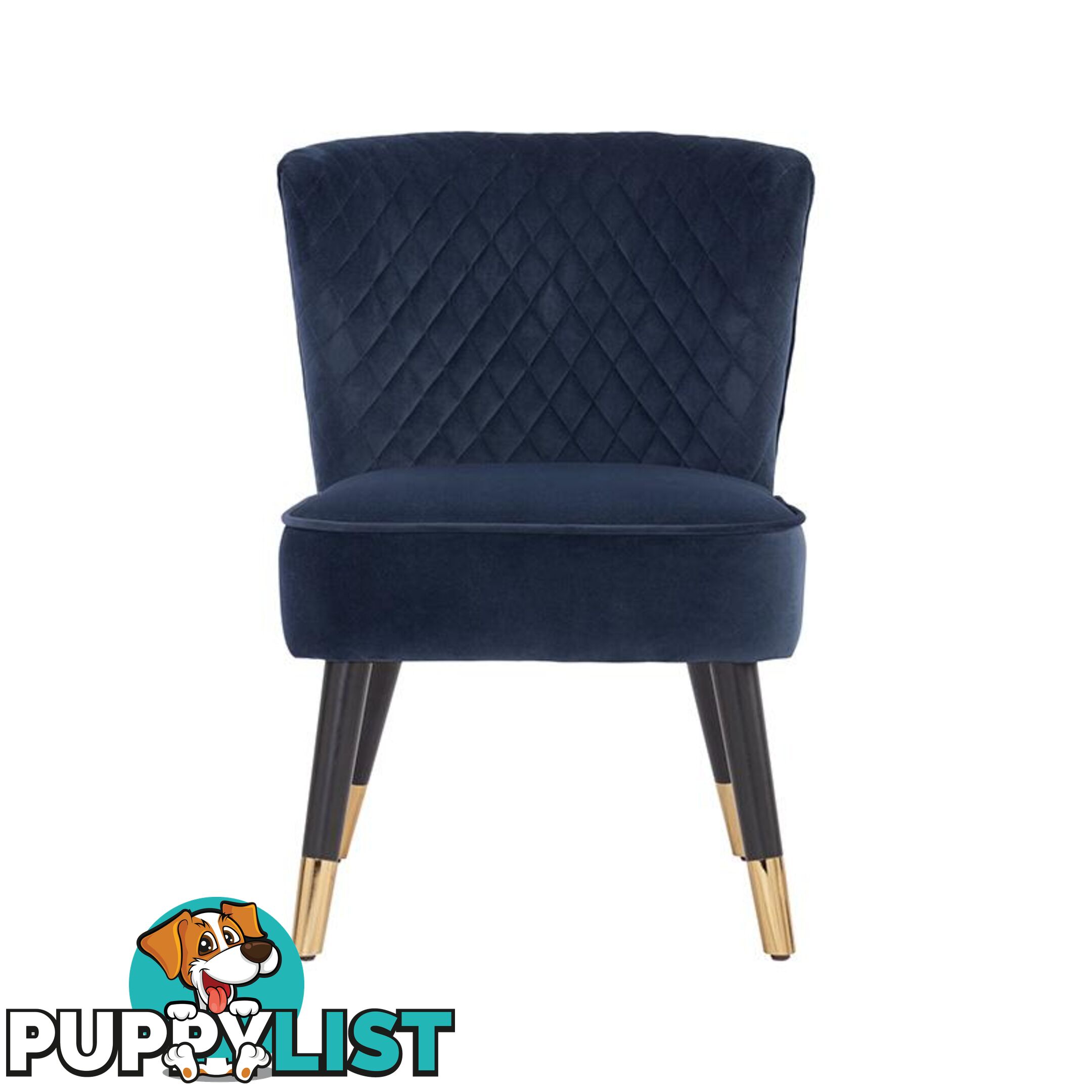 NALANIE Lounge Chair - Navy - 231224 - 9334719001029