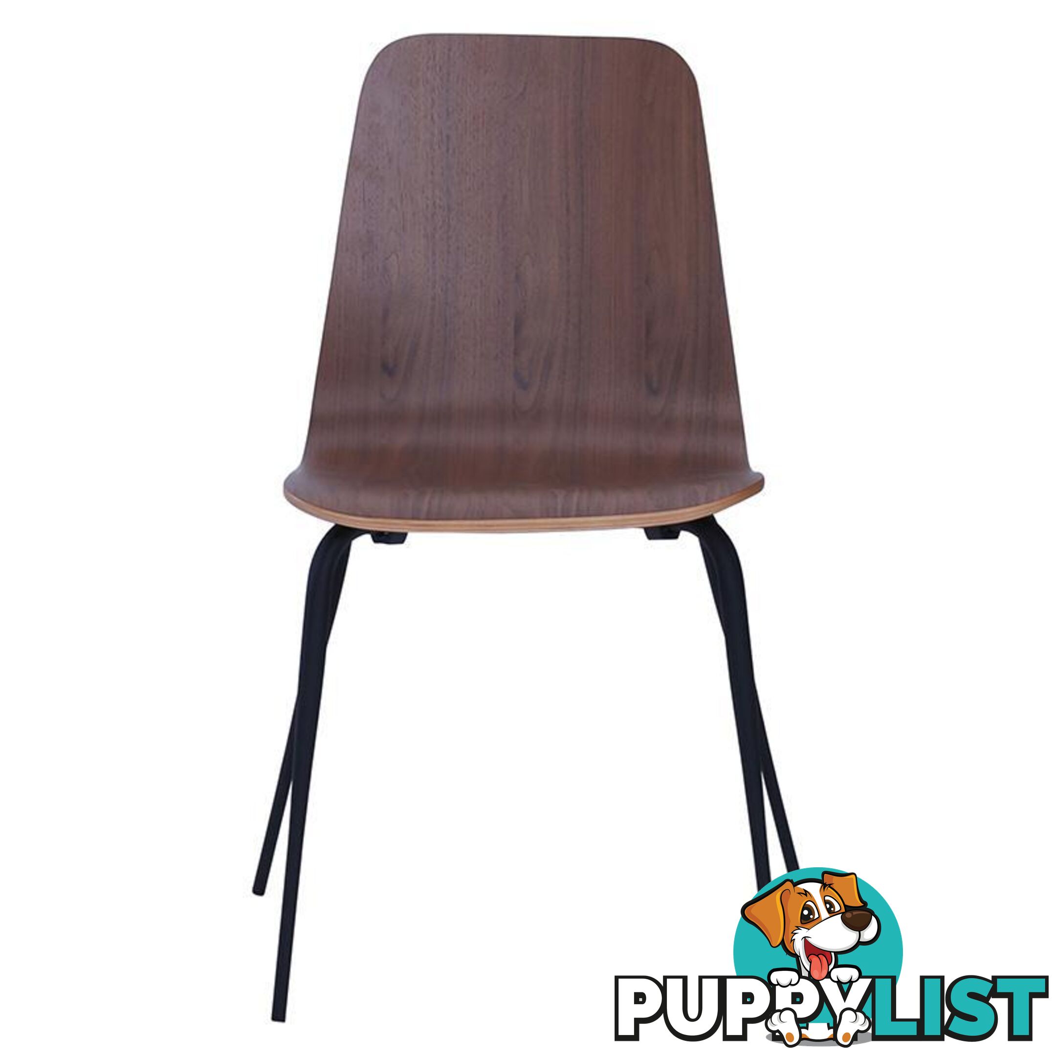 MEIKO Dining Chair - Walnut - 241106 - 9334719008196