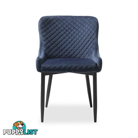 DANYA Dining Chair - Blue - 35980006 - 5704745073033