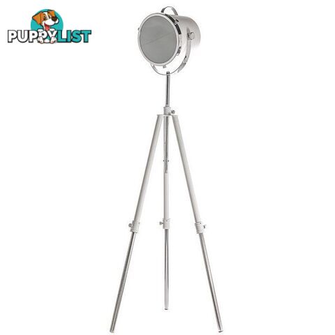 White Metal Floor Lamp - 14002-WHT - 9334719000114