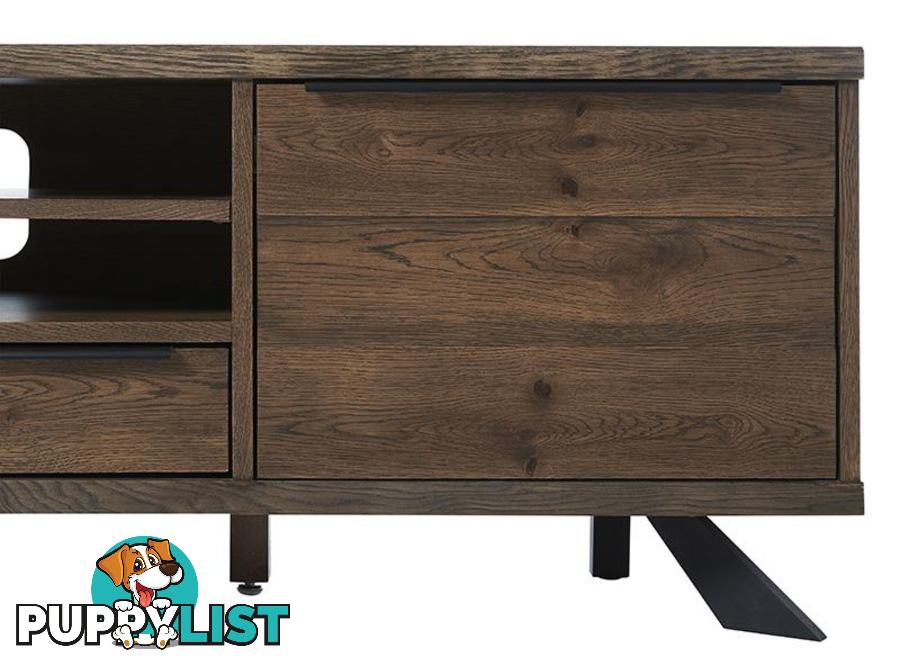 ARNO Entertainment TV Unit 170cm - Brown & Black - 39842930 - 5704745083834