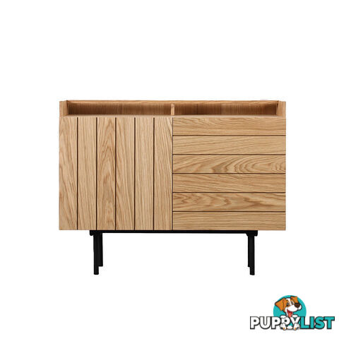 ZANE Sideboard 100cm - Natural Oak - BB-SB1007 - 9334719012117