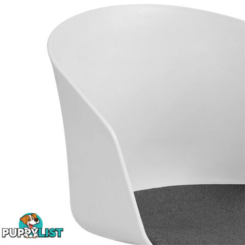 LIDAN Office Chair - White & Black - AC-25029-012 - 5706553425806