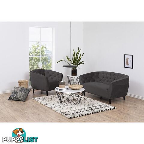 DARBY Coffee Table Marble 80cm - White - AC-H000018048 - 5705994994186