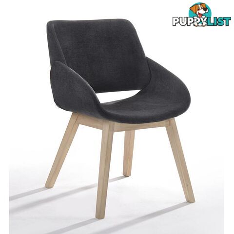 BELA Arm Chair - Charcoal - MI-C631 - 9334719006963