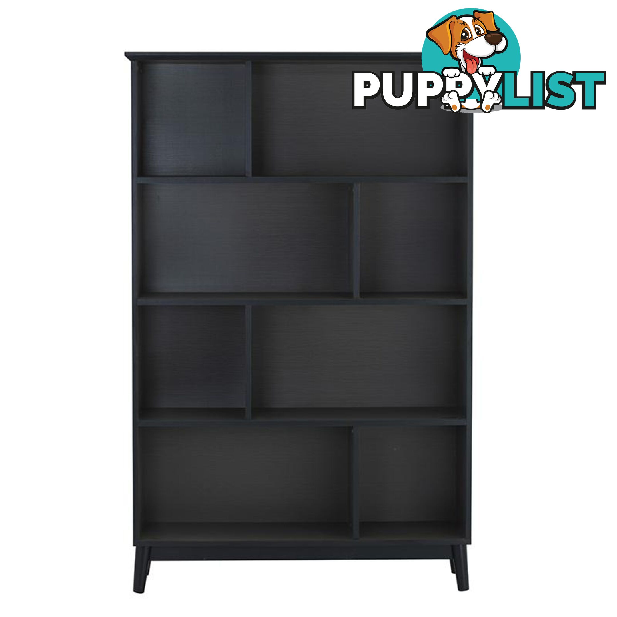 HOWELL High Bookcase - Gunmetal Grey - 523014 - 9334719010588