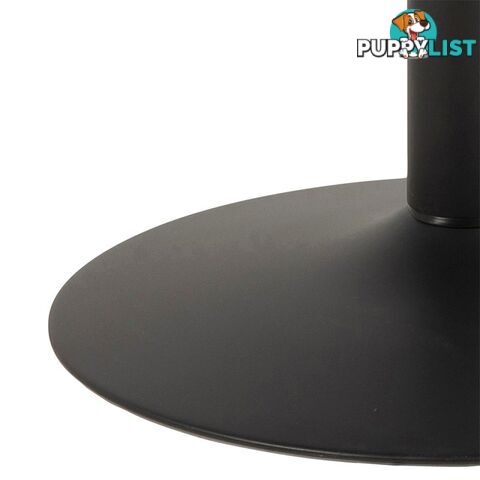 TITAN Round Dining Table 110cm - Black - AC-H000020291 - 5713941135223