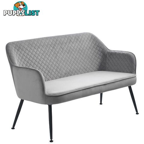 BERRIE 2 Seater Sofa - Grey - 34020003 - 5704745104126