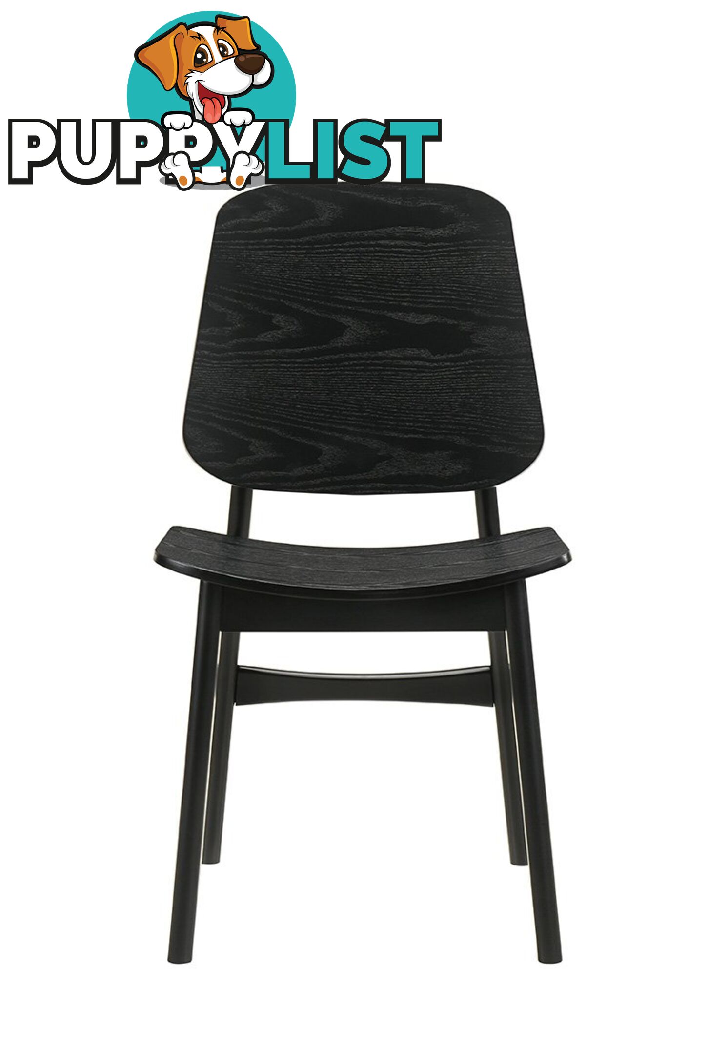 FANGO Dining Chair -Black - IVC-1257 - 9334719009674