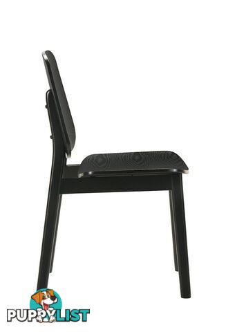 FANGO Dining Chair -Black - IVC-1257 - 9334719009674