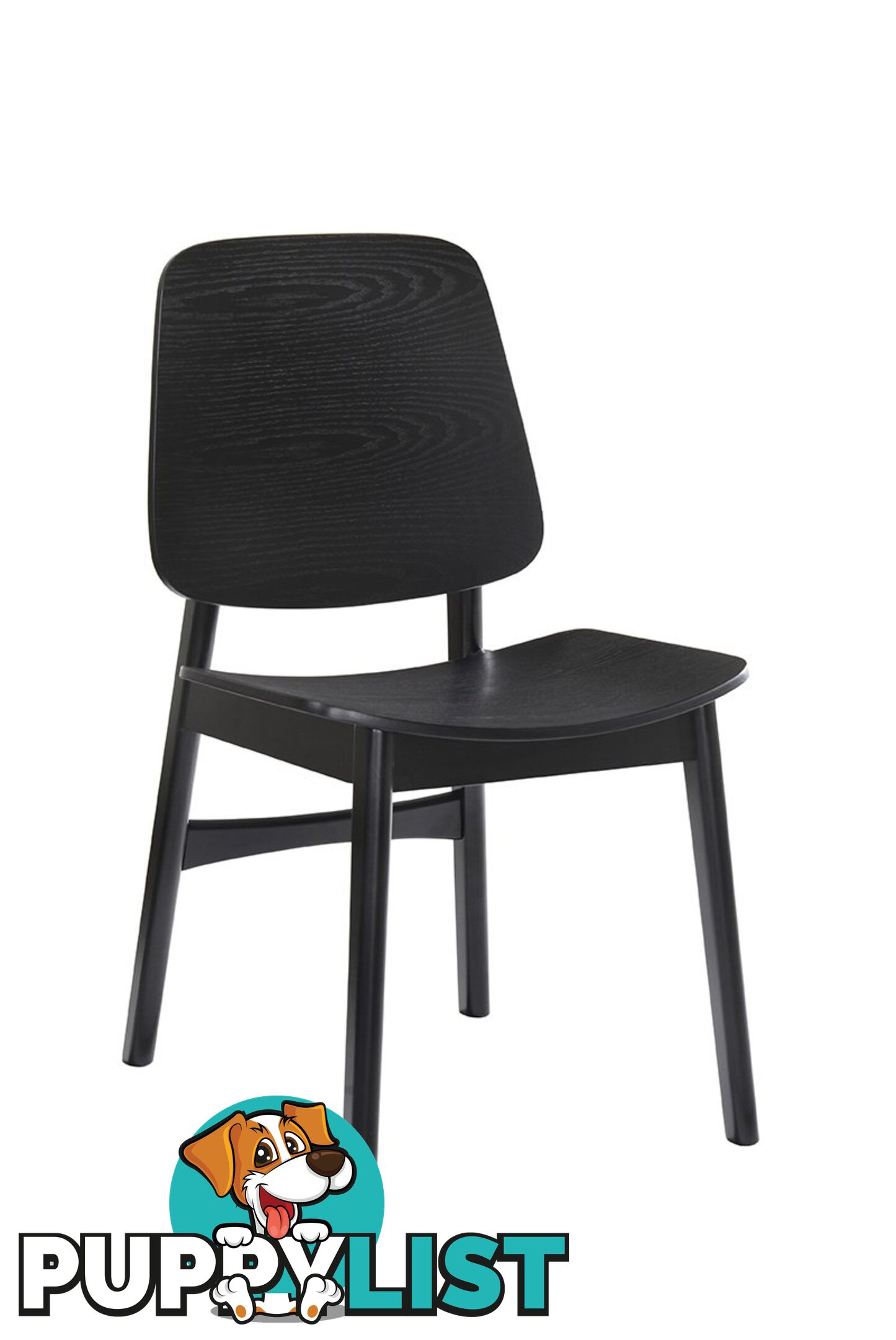 FANGO Dining Chair -Black - IVC-1257 - 9334719009674