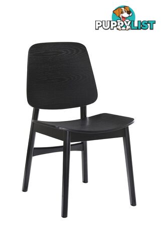 FANGO Dining Chair -Black - IVC-1257 - 9334719009674