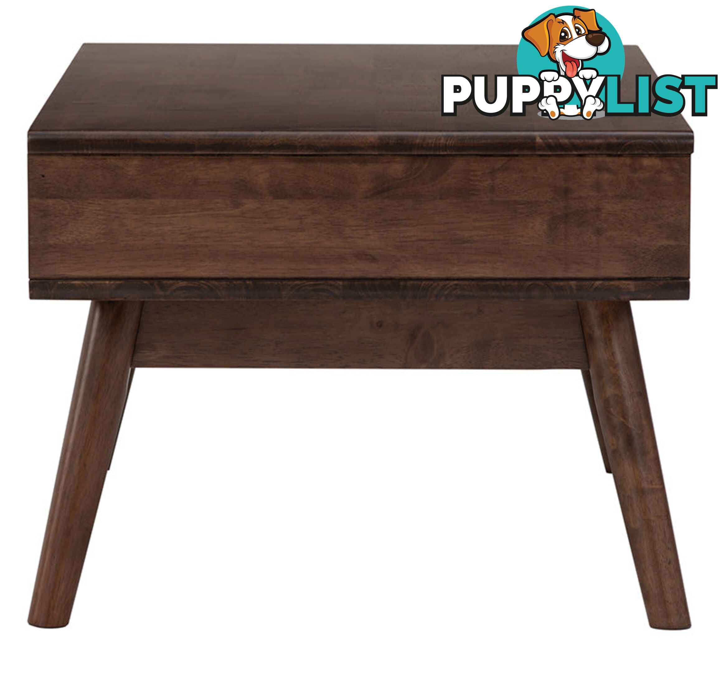 LAMAR Coffee Table with 2 Drawers 106cm - Walnut - 133053 - 9334719000565