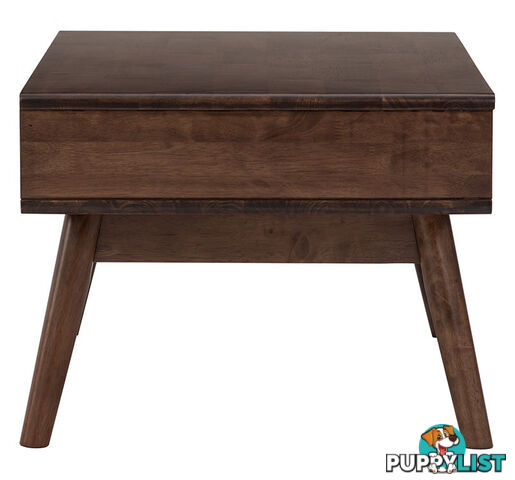 LAMAR Coffee Table with 2 Drawers 106cm - Walnut - 133053 - 9334719000565