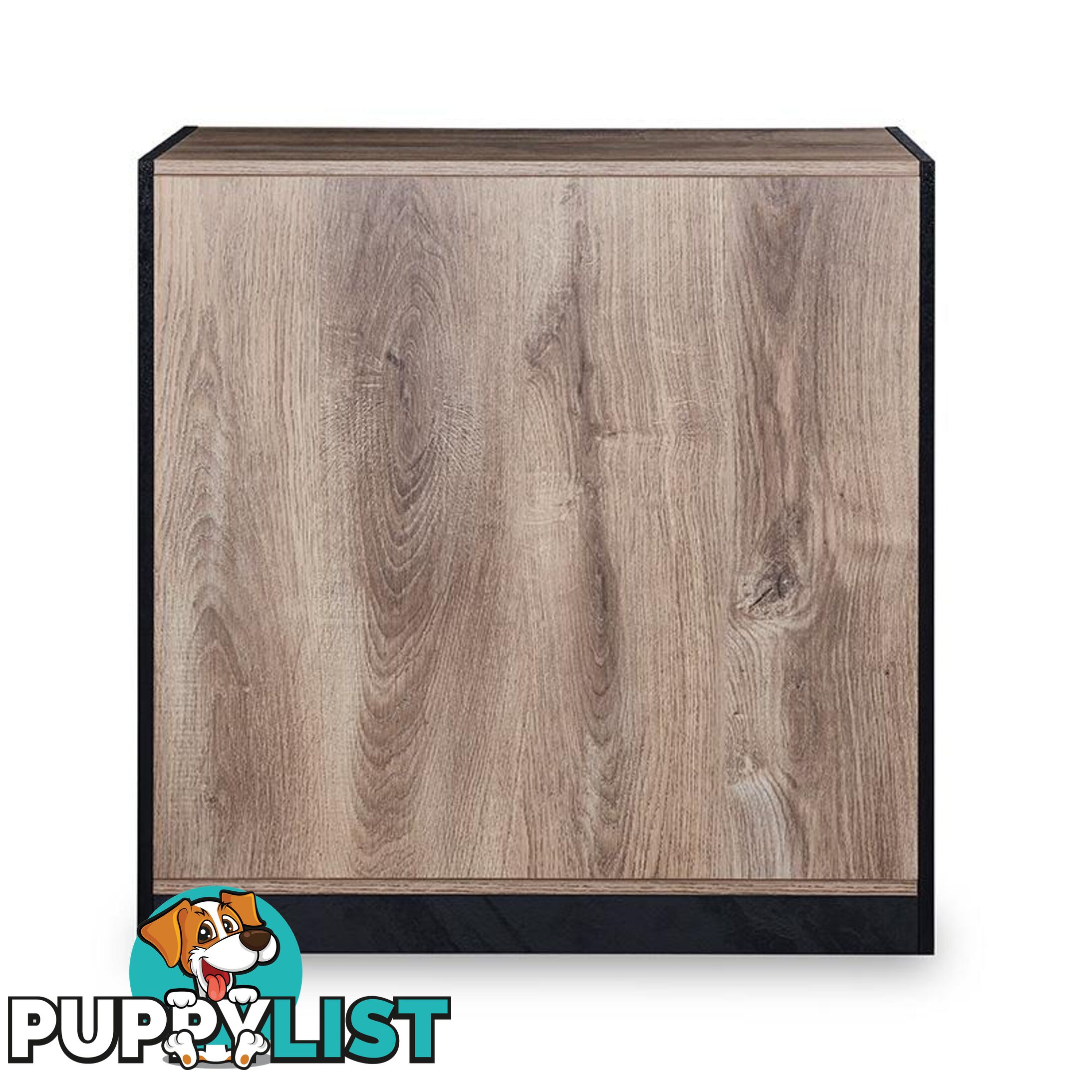 ARTO Credenza Cabinet Small 80cm - Warm Oak & Black - WF-NWS005 - 9334719004327