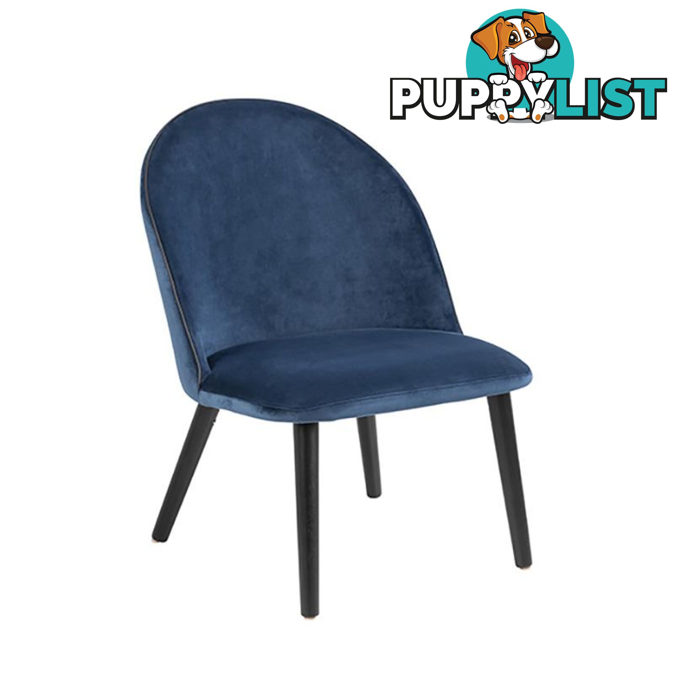 JORIAN Lounge Chair - Blue - AC-0000077077 - 5713941011176