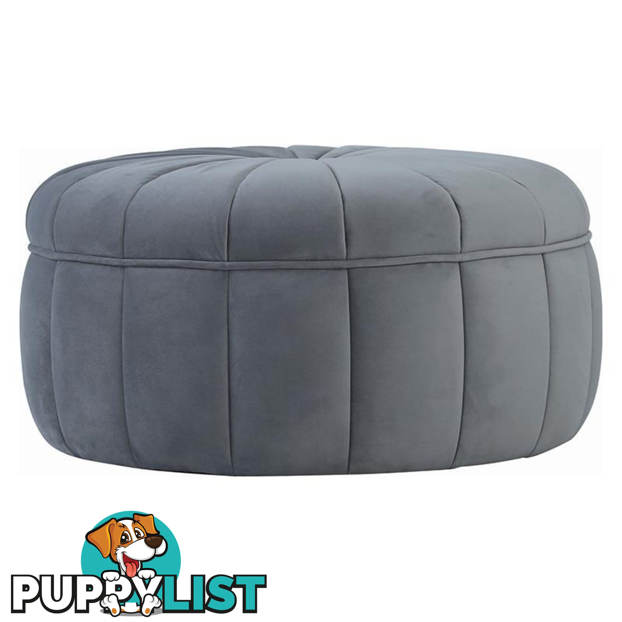 PROBE Ottoman 87cm - Grey Colour - 236042 - 9334719007106