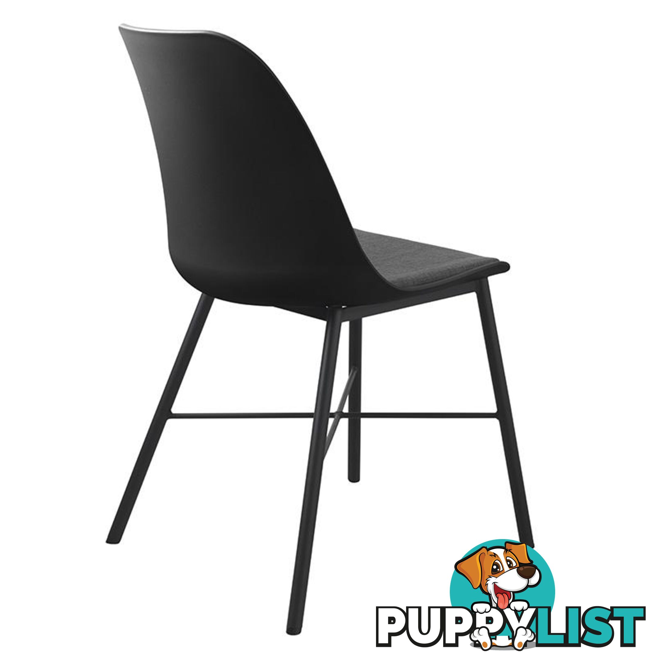 LAXMI Dining Chair - Black - 36611061 - 5704745076188