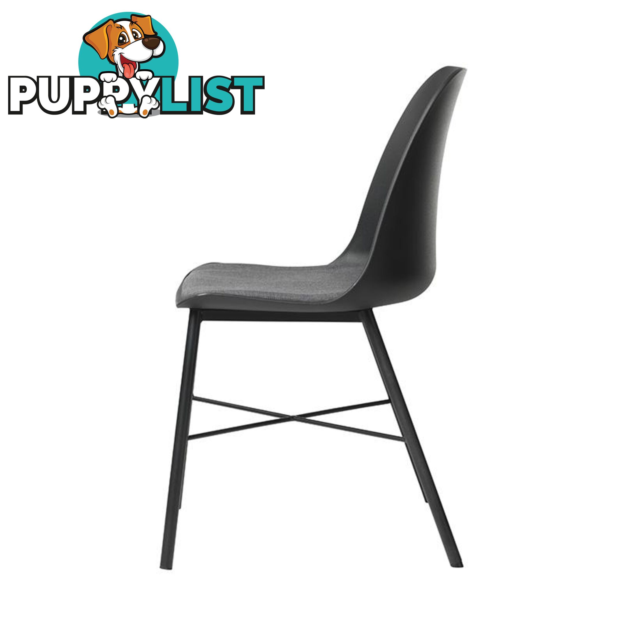 LAXMI Dining Chair - Black - 36611061 - 5704745076188