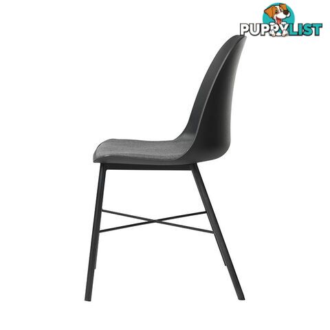 LAXMI Dining Chair - Black - 36611061 - 5704745076188