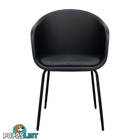 COLLEEN Dining Chair - Black - 241185 - 9334719008424