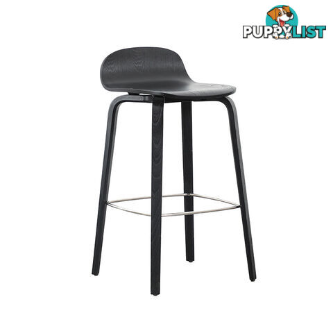 KORI Counter Stool - Black - BB-9113H-B - 9334719012056