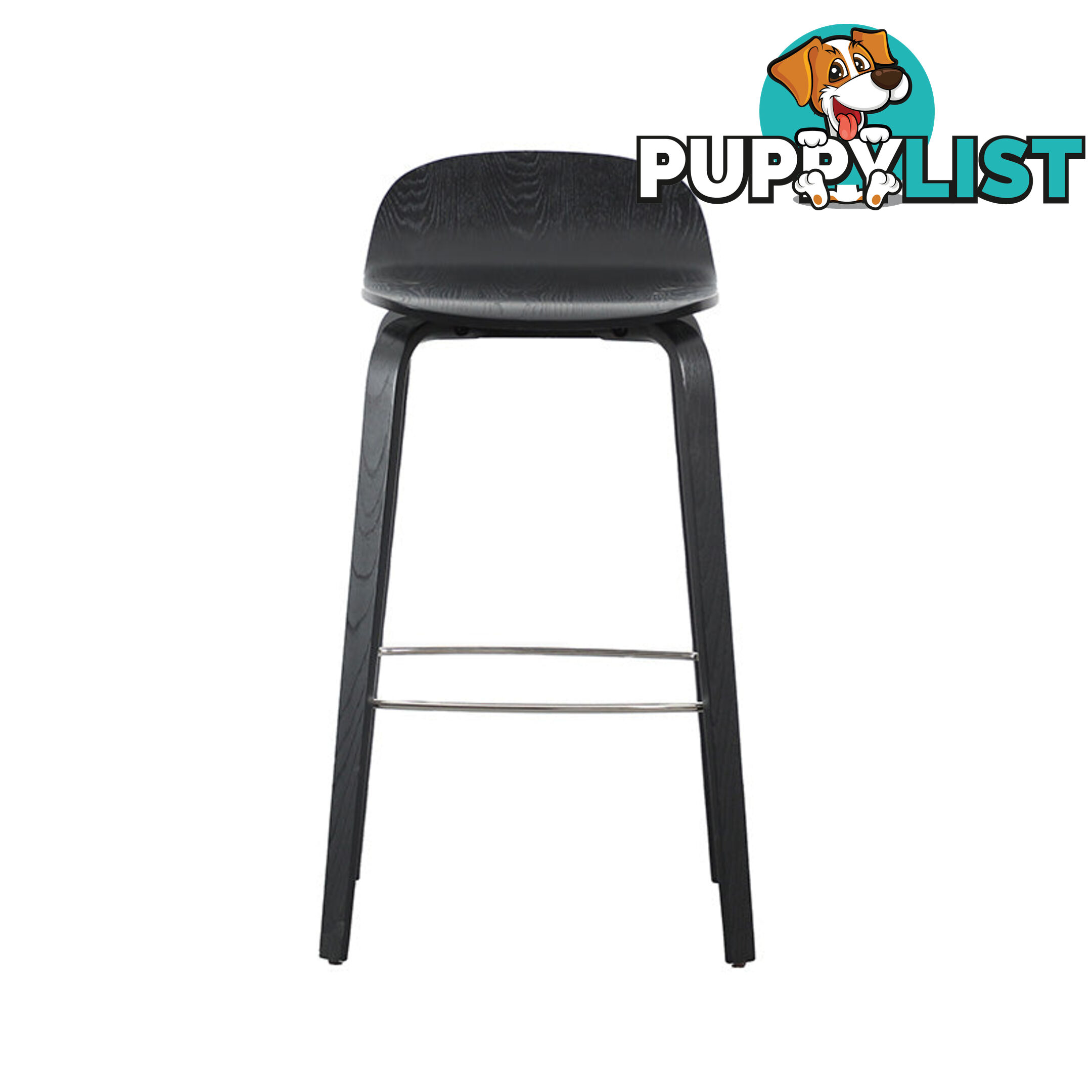 KORI Counter Stool - Black - BB-9113H-B - 9334719012056