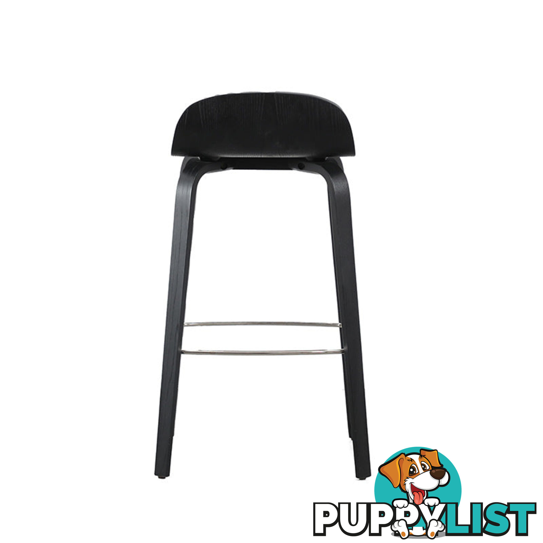 KORI Counter Stool - Black - BB-9113H-B - 9334719012056