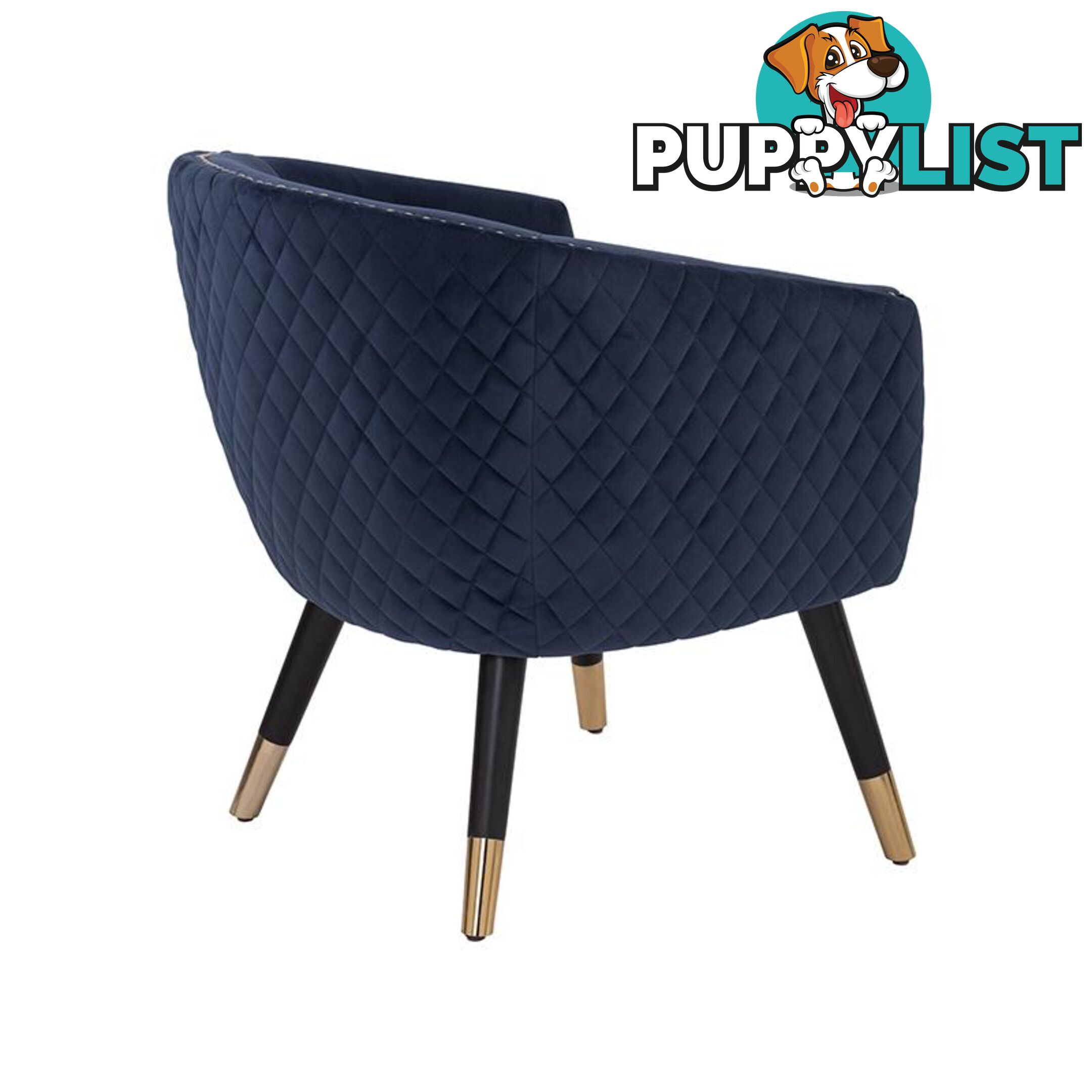 DENIZ Lounge Chair - Navy - 231225 - 9334719001036